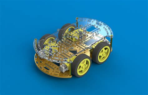 robot car chassis design